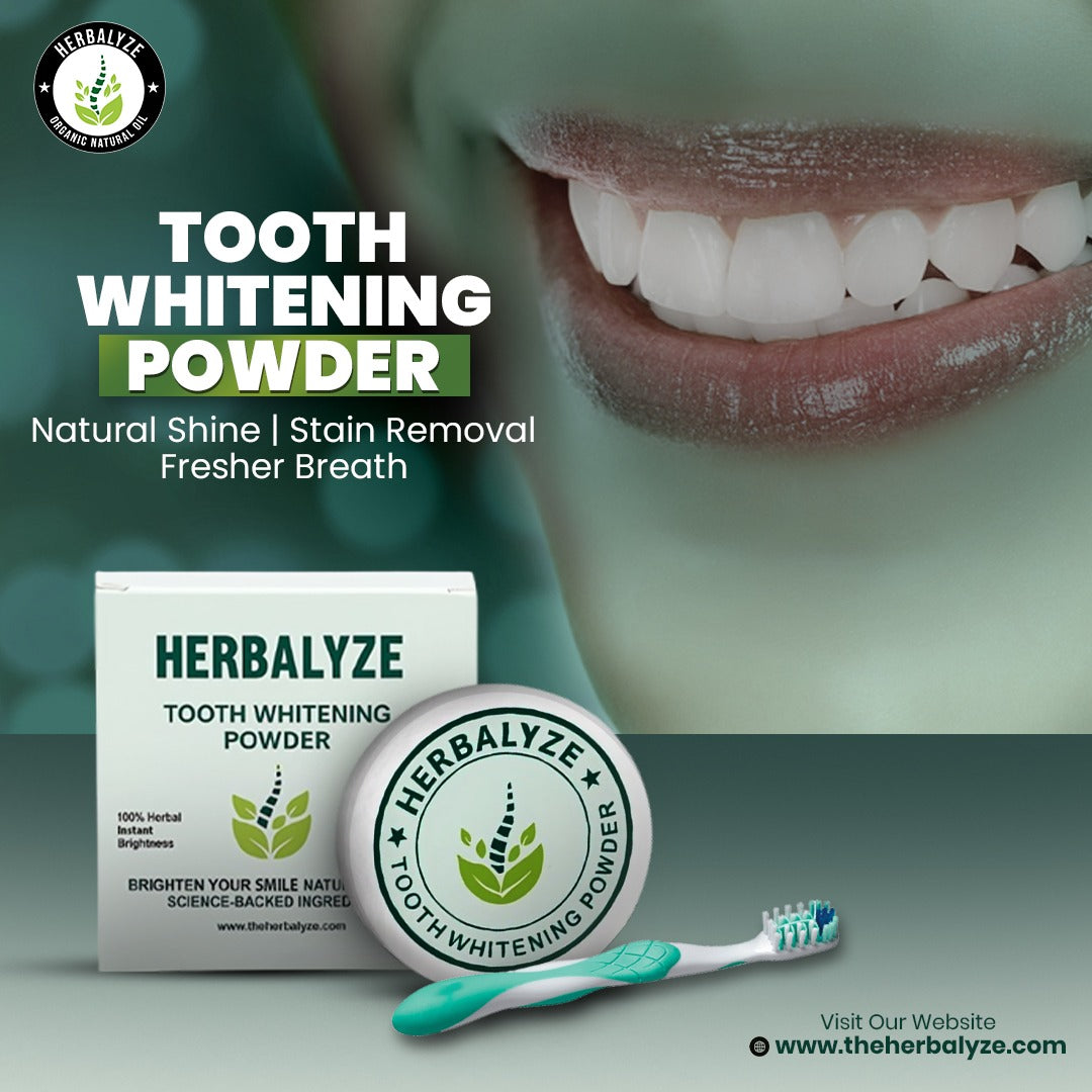 THE HERBALYZE - TOOTH WHITENING POWDER®