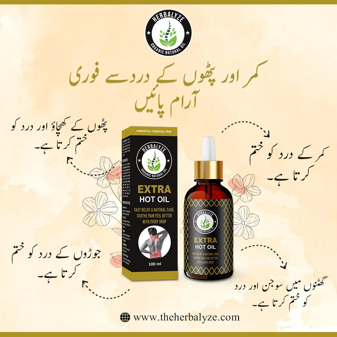 THE HERBALYZE - BODY PAIN OIL®