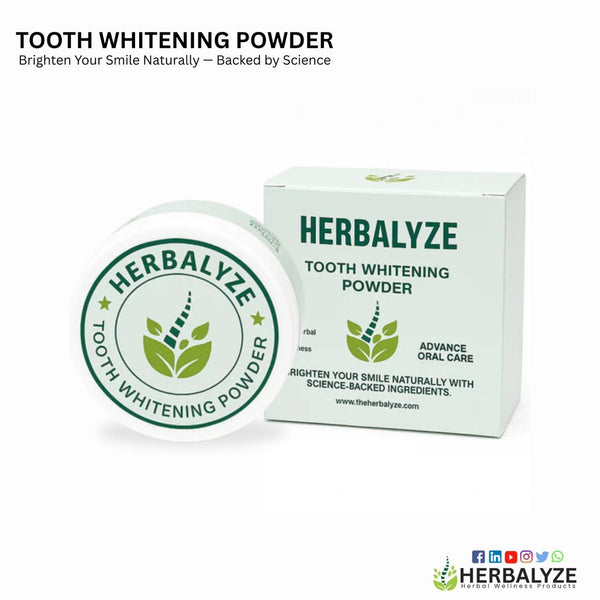 THE HERBALYZE - TOOTH WHITENING POWDER®