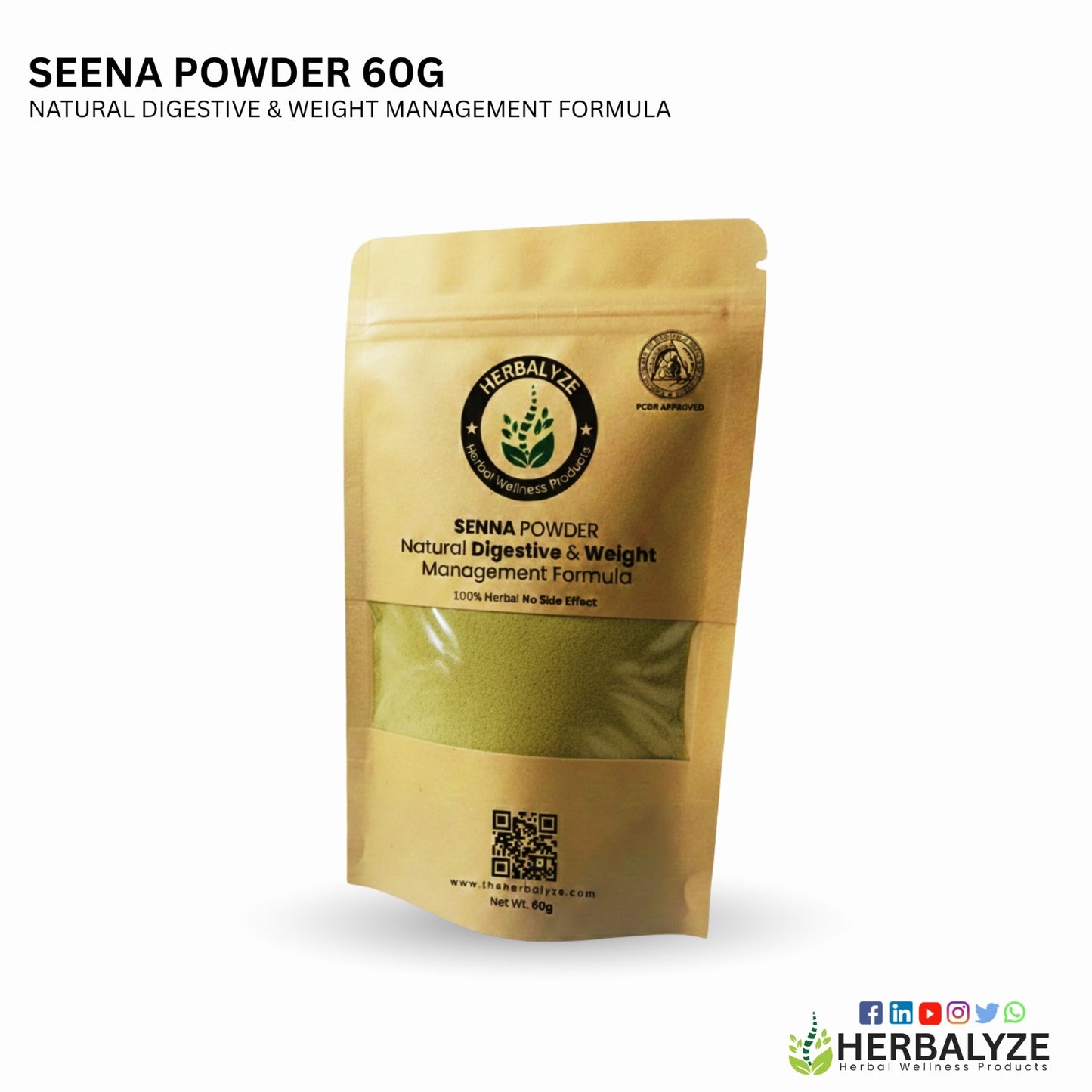 THE HERBALYZE -  SENNA POWDER®