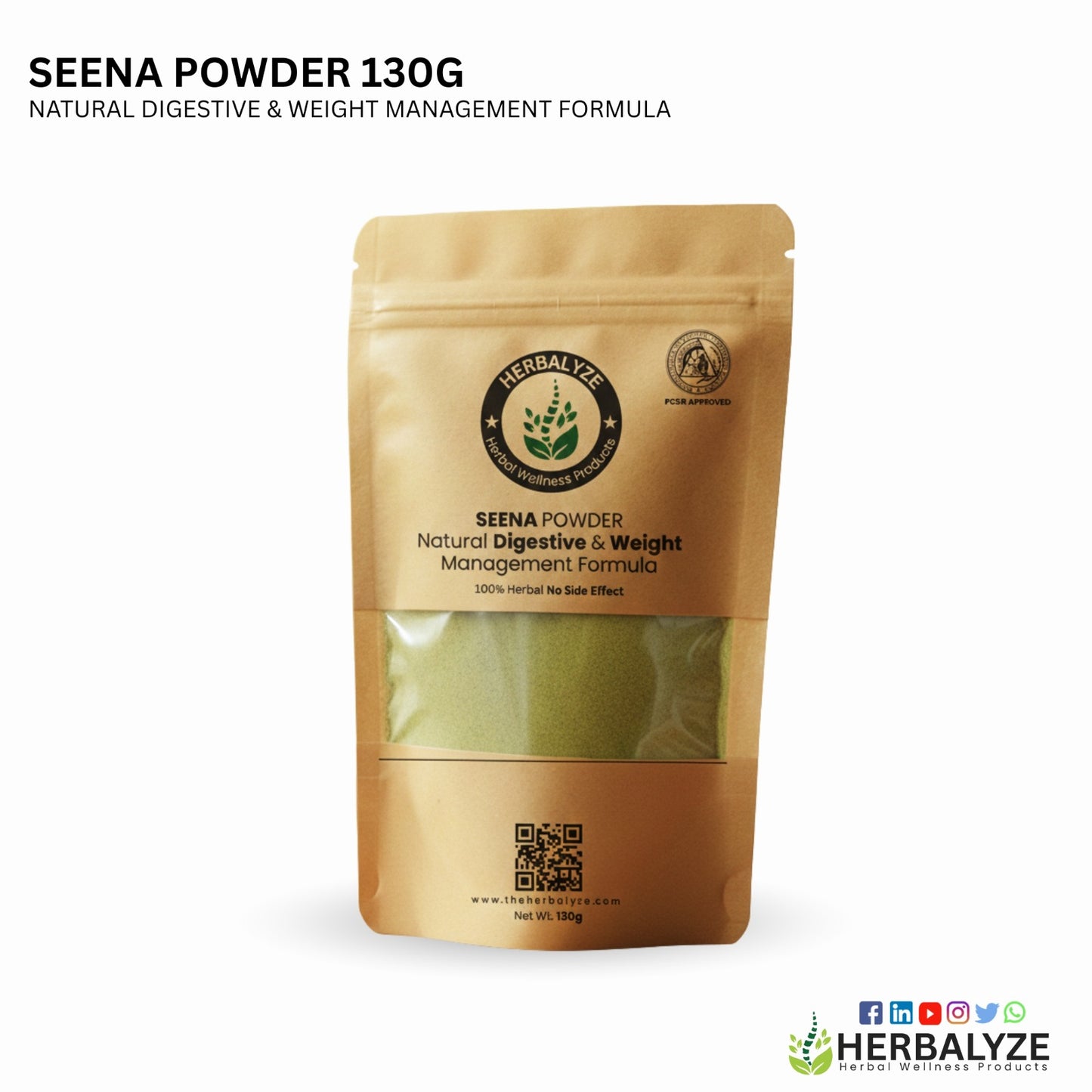 THE HERBALYZE -  SENNA POWDER®