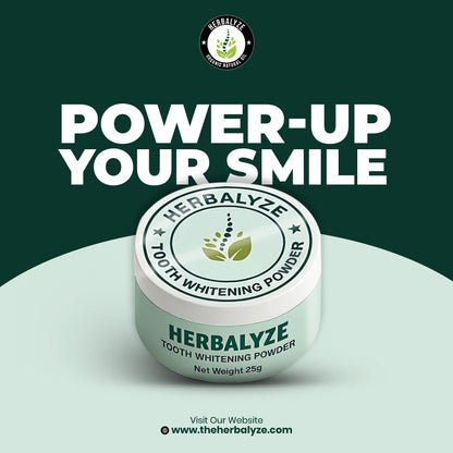 THE HERBALYZE - TOOTH WHITENING POWDER®