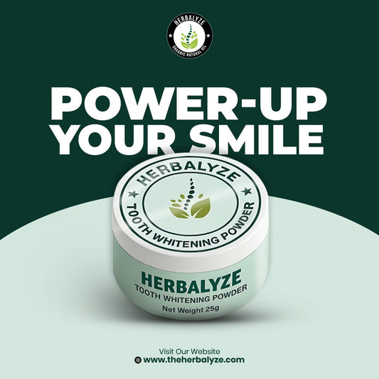 THE HERBALYZE - TOOTH WHITENING POWDER®